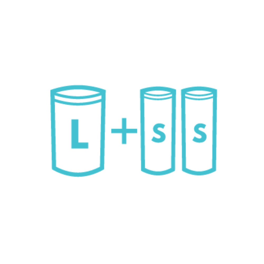 3 pockets kit (2 Small and 1 Large) for LeChiller® Kitchen Top