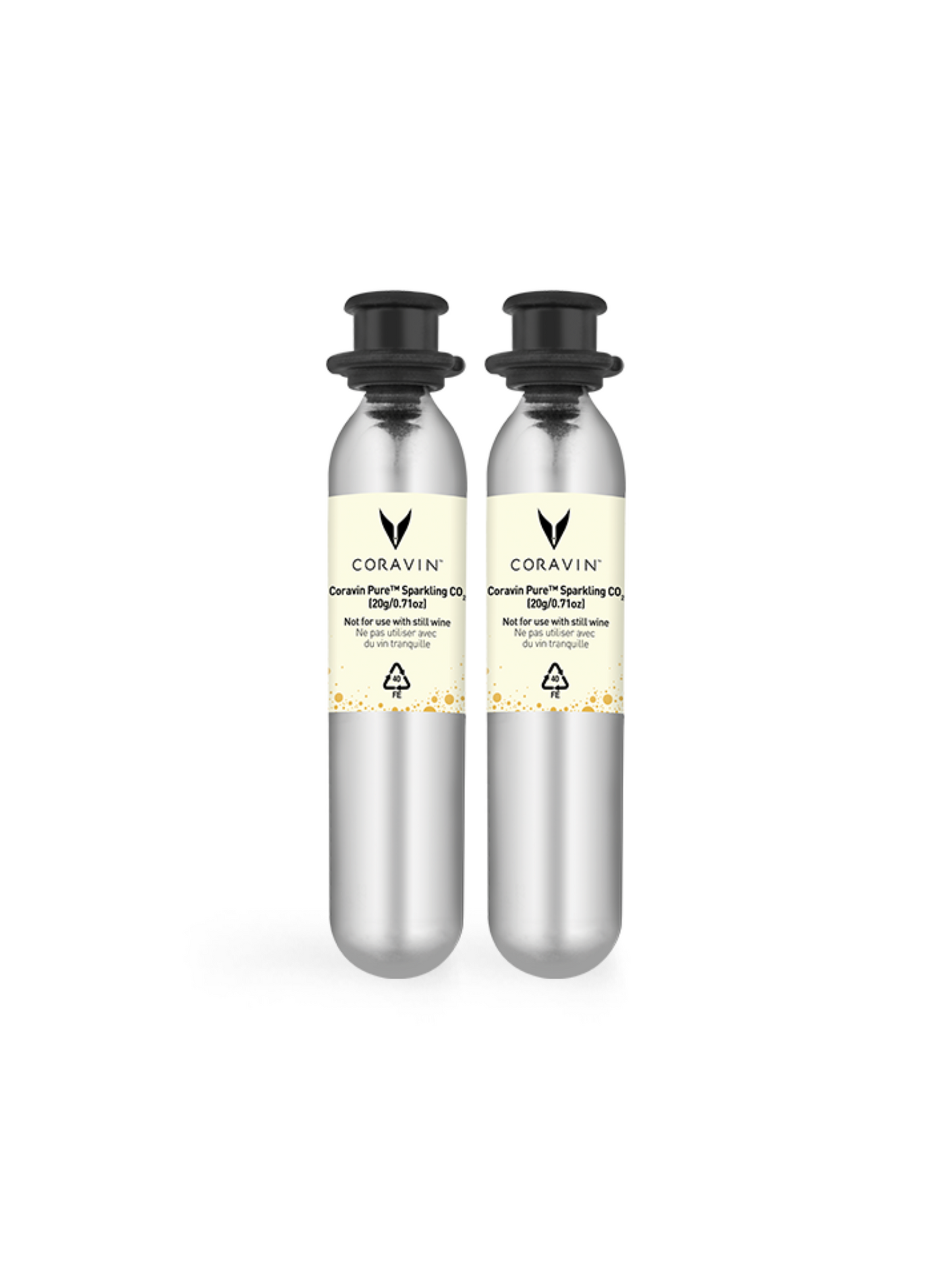 Capsules de CO2 Pure® Coravin Sparkling®