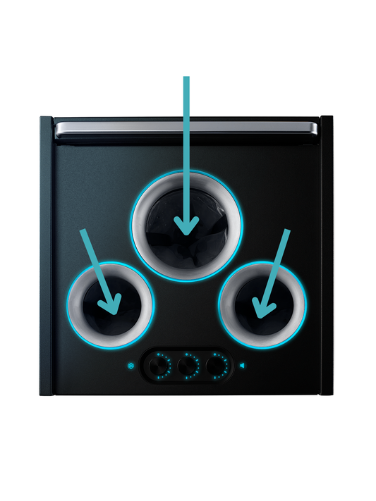 Kit 3 poches (2 petites et 1 grande) pour LeChiller®