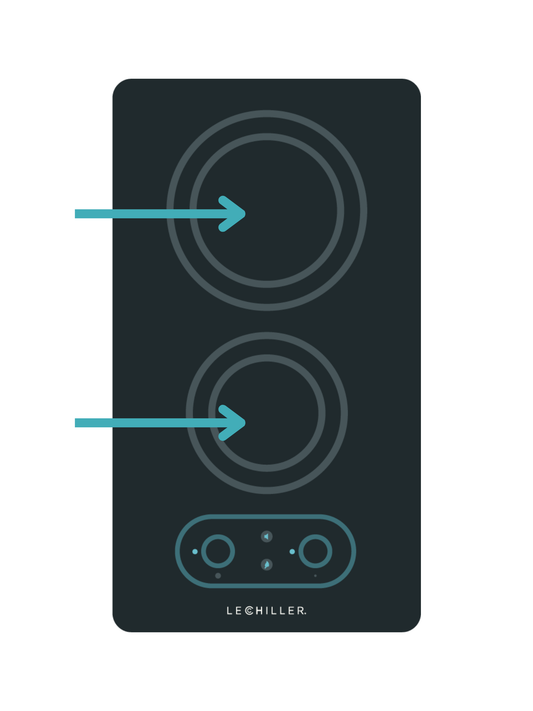 3 pockets kit (2 Small and 1 Large) for LeChiller® Kitchen Top