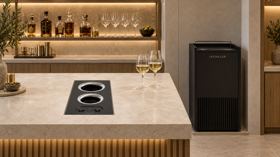 Temperature at the service of wine.